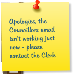 Apologies, the Councillors email isnt working just now - please contact the Clerk